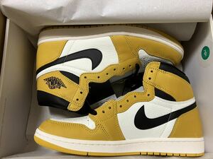 新品 国内正規品 Nike Air Jordan 1 Retro High OG Yellow Ochre 【27.5cm】 ナイキ ジョーダン イエロー オークル