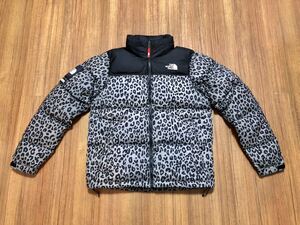 国内正規 【レオパードS The North Face Supreme Nuptse Down Jacket】 leopard 豹柄 ヌプシ faux fur paper print leather denim 700 fill