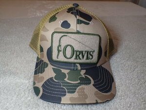 ORVIS　キャップ　レトロオービス　ボールキャップ　色　CAMO　サイズフリー　