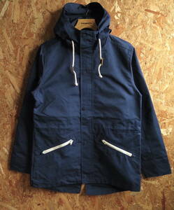 新品☆本物 USA購入 Abercrombie & Fitch Nylon Jacket Sサイズ アバクロ ミリタリー モッズコート M51 パーカー ナイロンジャケット