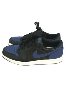 NIKE◆AIR JORDAN 1 LOW OG_エアジョーダン1 LOW OG/26.5cm/NVY/レザー