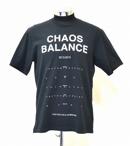 UNDERCOVER （アンダーカバー）×TARO MIZUTANI 限定 コラボ Chaos Balance Tシャツ クルーネック プリント S/S LOGO TEE ロゴ