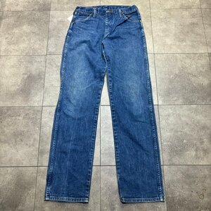 USA製 90年代 Wrangler 13MWZPW ビンテージ デニム 32×34 MADE IN USA 90s 角ジッパー ブーツジッパー