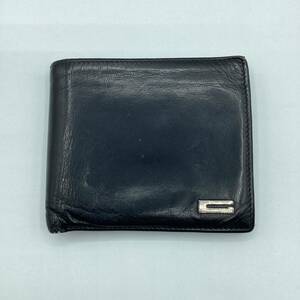 【5055】GUCCI グッチ 財布 二つ折り レザー ブラック 0341408 二次流通品 保管品 中古品