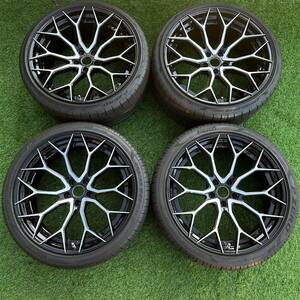 BC forged 22インチ レクサス LC LS PCD120 ピレリ 鍛造 HRE VOSSEN 1221 テスラ 9J 10.5J フォージドTWS BBS