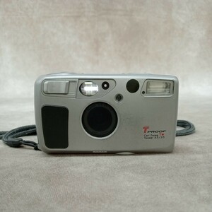 KYOCERA　T PROOF Carl Zeiss tessar 3.5/35 フィルム コンパクトカメラ 京セラ ジャンク品 現状品