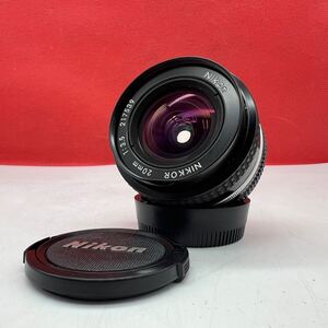 ♪ Nikon NIKKOR 20mm F3.5 Ai-s カメラ レンズ 単焦点 マニュアルフォーカス ニコン