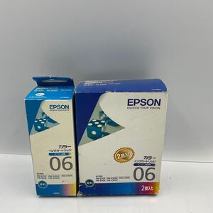 ◎ （D 081）未使用 EPSON 純正インクカートリッジ「IC5CL06W」カラー2個入り + IC5CL06 期限切れ品