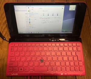 SONY VAIO Pシリーズ type P VPCP119KJ バッテリー 充電能力良好表示あり