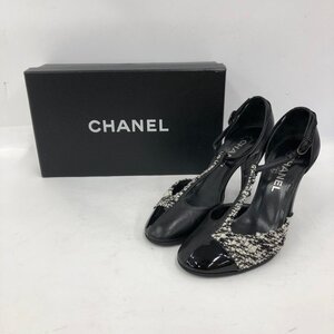 CHANEL シャネル パンプス ツイード サイズ36【CLAQ5038】