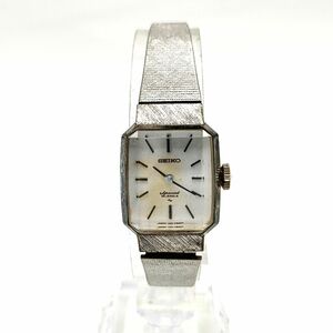 【稼働〇】SEIKO　セイコー　1140-3140 スペシャル　手巻き腕時計　レディース　シルバー文字盤　ケース幅1.6　ラグ幅0.7