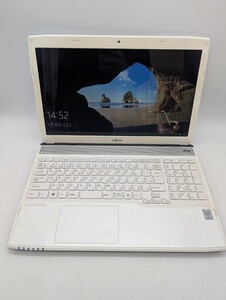 送料無料 富士通 FUJITSU LIFEBOOK AH47/M FMVA47MBC2 ノートパソコン PC パーソナルコンピューター Windows ウインドウズ ホワイト 白