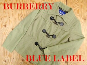 ★バーバリー Burberry ブルーレーベル★レディース ダッフルデザイン ショートコート 裏ノバチェック★R61208033A