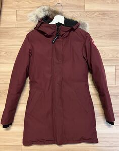 【used】CANADA GOOSE カナダグース ダウンジャケット VICTORIA PARKA 3037LA