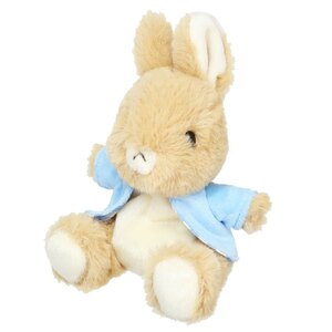 ◆新品　ピーターラビット　Peter Rabbit　ふわくたプラッシュドール　ぬいぐるみ　ギンガムチェック