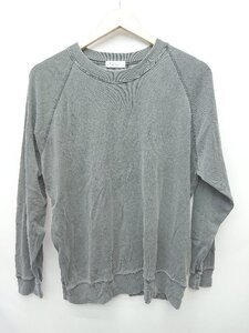 ◇ ⊇ BEAUTY & YOUTH UNITED ARROWS ワイドクルーネック 長袖 カットソー ダークグレー系 レディース P