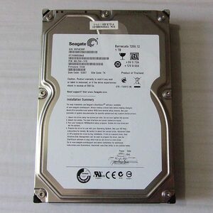 Seagate Barracuda ST31000528AS 1TB HDD ジャンク