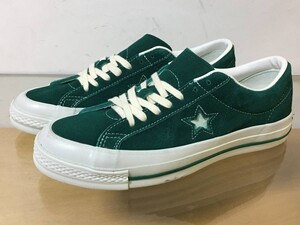 未使用品 日本製 TimeLine CONVERSE ONE STAR J VTG コンバース ワンスター スウェード グリーン 緑タイムライン us8 26.5cm