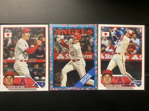 大谷翔平3枚セット/2023 Topps MLB Japan Special Edition /エンゼルス Angels