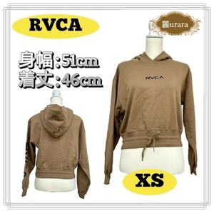 タグ付き RVCA ルーカ トップス プルオーバーパーカー レディース ベージュ XS