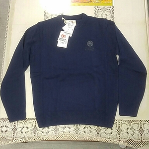 新品! FRANKLIN MARSHALL フランクリンマーシャル セーター size M mod: knitwear wool round neck long 