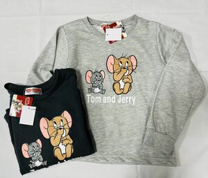 ★4655*激安sale!!新品 こども服 　長袖トレーナーsize120　1枚★TOM & JERRY/トムとジェリー