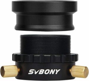 SVBONY 望遠鏡アダプター 望遠鏡マウントアダプター M42X0.75 1.25インチ接眼レンズアダプター 撮影アクセサリー