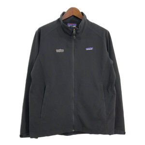 patagonia パタゴニア ソフトシェルジャケット アウトドア ブラック (メンズ L) 中古 古着 S7351