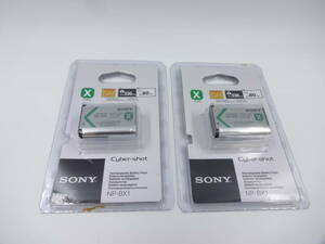 新品未開封品★NP-BX1海外パッケージ版×2★SONY★