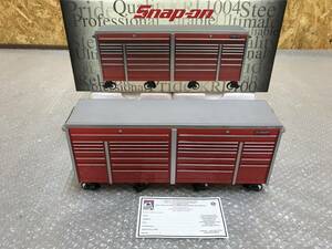 ☆ Snap-on スナップオン 1/8 スケール KRL1004 ツールチェスト ダイキャスト ミニチュア ツールボックス 正規品 ガレージ 世田谷ベース