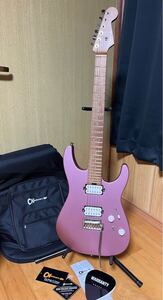 Charvel Pro-Mod Series Dinky DK24 HH 2PT CM Satin Burgundy Mist 【3.32kg/2022年製】中古品