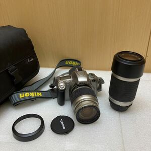 XL8054 Nikon ニコン フィルムカメラ 一眼レフカメラ us【ad2302027.25】Nikonレンズ 28-80mm 1:3.5-5.6 G 100-300mm 1:5.6-6.7