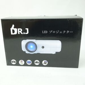 102 DR.J LEDプロジェクター ホームプロジェクター ※中古