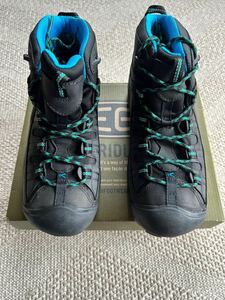 オールドストック 未使用 KEEN Targhee ⅡMid Black/Greenキーン ターグヒーⅡ ミッド　カラー ブラック/グリーン　サイズ US9.5/27.5cm