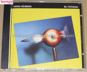 中古輸入CD David Newman Mr. Fathead [Re:2010][WOU 2917] Wounded Bird Records