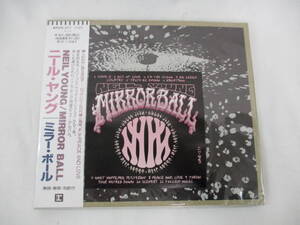 CD♪【即決あり】未開封 1995年 ニール・ヤング ミラー・ボール WPCR-277 日本盤 NEIL YOUNG MIRROR BALL 歌詞対訳