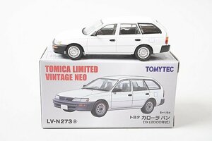 TOMICA トミカリミテッドヴィンテージネオ TLV 1/64 トヨタ カローラバン DX 2000年式 白 LV-N273a