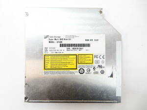 【中古パーツ】複数可 DVDドライブ ノートパソコン用 内蔵DVDスーパーマルチ 厚さ12.7mm SATA RW■H L DVD GT40Nベゼル無し