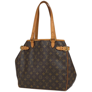 ルイ・ヴィトン Louis Vuitton バティニョール ヴェルティカル トートバッグ モノグラム ブラウン M51153 レディース 【中古】