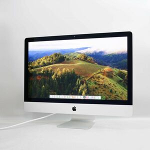 1円スタート Apple iMac (Retina 5K, 27インチ, 2019) (Core i5-8500/メモリ32GB/SSD28GB+HDD1TB(Fusion Drive)/macOS 14)