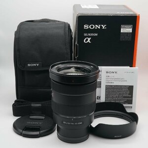 新品級 ソニー SONY FE 16-35mm F2.8 GM