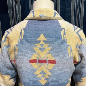 2 rare 90s ralph lauren native rug jacket usa アメリカ製 90年代 ラグ ジャケット コンチョ ターコイズ ネイティブ native ガウン