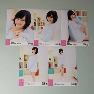 AKB48 山本彩 2016 04 netshop限定 個別生写真 5枚セット 検)NMB