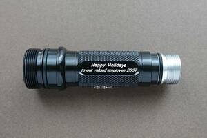 SUREFIRE 6P Happy Holidays to our valued employee 2007 limited ボディー 旧ロゴ 検 シュアファイア 6p g2 c2 m2 laser products 