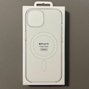 [新品未開封]Apple純正 国内正規品 iPhone 15 クリアケース MagSafe 対応 MT203FE/A