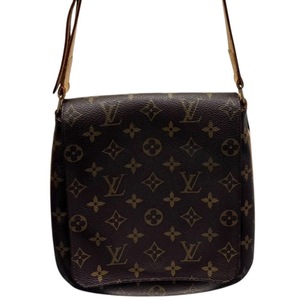 1円〜美品 LOUIS VUITTON ルイヴィトン モノグラム　ミュゼット　サルサ　ショルダーバック　ブラウン