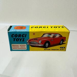 1/43? 希少当時物 CORGI TOYS 218 ASTON MARTIN DB4(D.B.4) アストンマーティン アストンマーチン ホイールシール有り MADE IN GT.BRITAIN