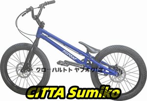 店長特選☆20インチBMXトライアルバイク BMX 自転車 Crmoフレームおよびフォーク、ブレーキ付き ワイヤーディスク D134