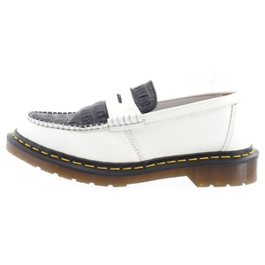 Dr.Martens ドクターマーチン ×Stussy Penton Loafer ステューシー ペントンローファー シューズ ホワイト/ブラック 24359101