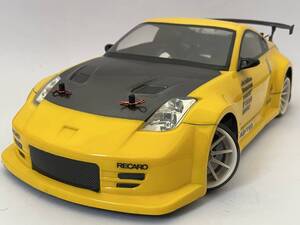 YOKOMO ヨコモ 1/10 RC用ボディ NISSAN FAIRLADY Z 日産フェアレディZ Z33 塗装済完成ボディ ライトプラパーツ付 練習用 現状品 ボディのみ